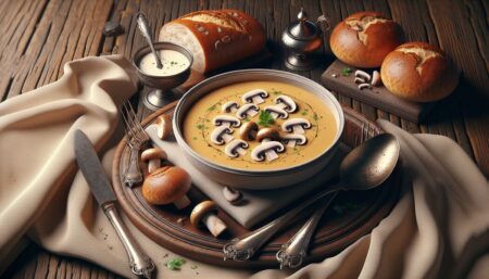 Cremige Champignon Suppe Rezept | Schnell & Lecker