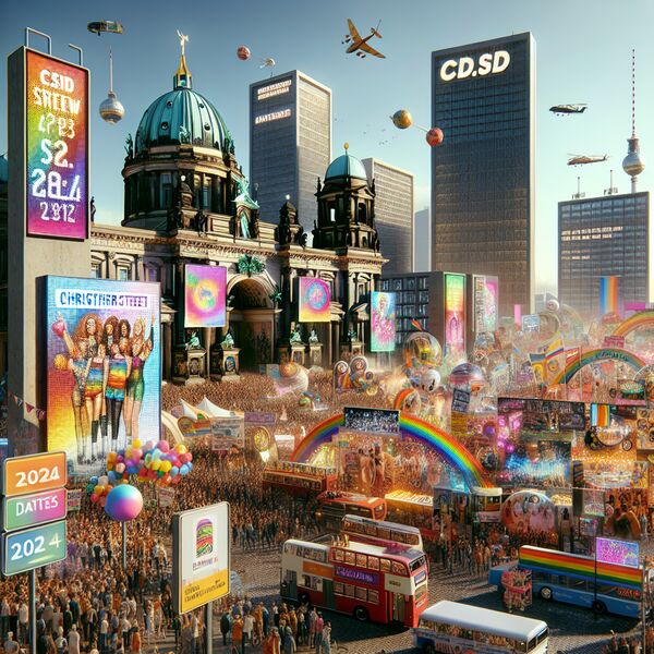 CSD Berlin 2024 Termine, Paraden & Feiern