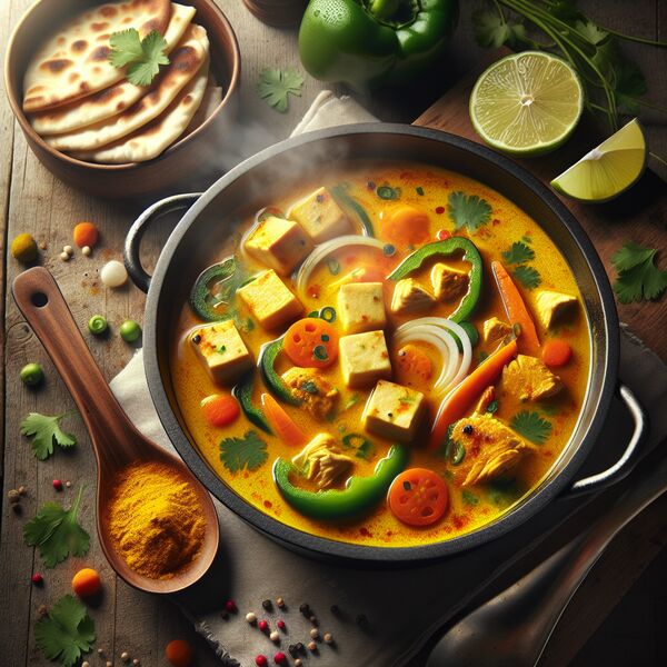 Schnelles und leckeres Curry Suppe Rezept